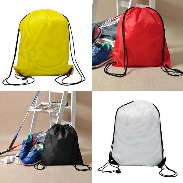 

outdoor drawstring bag mountaineering backpack waterproof drawstring hiking travel nylon sports bag 210d por k1t7