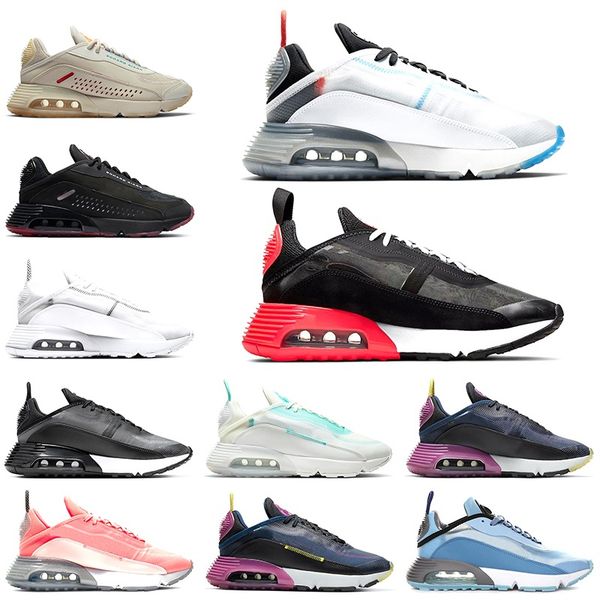 

2090 men women running shoes pure platinum bred praia grande black white mens trainer sports sneakers size 36-45 online sale