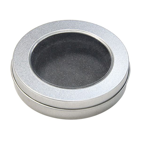 

round aluminum cans with lid metal tins jars empty box containers