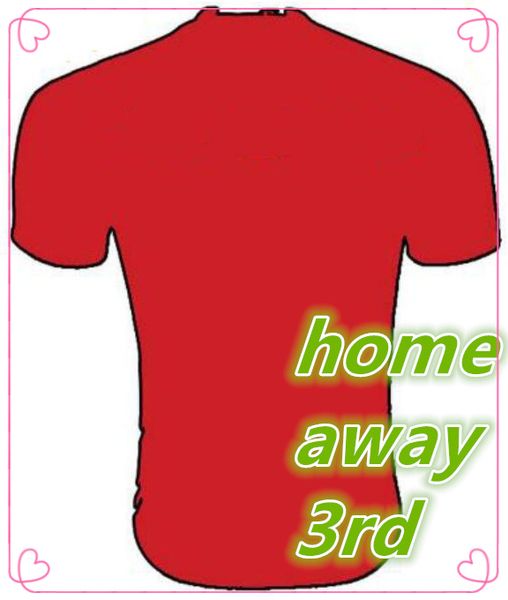 

2019 2020 football shirt 19/20 red jersey, Black;yellow