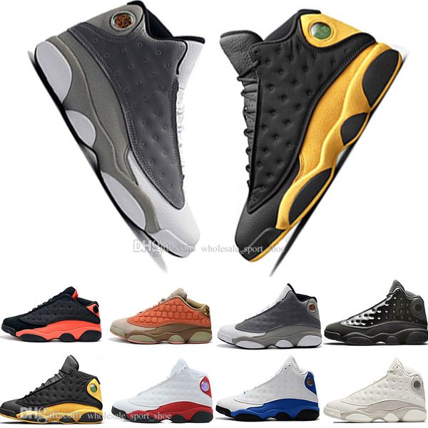 

Best Quality 13 13s Cap And Gown Terracotta Blush Mens Basketball Shoes Brown Hyper Royal Flints Bred Men Sports Sneakers Designer Trainers