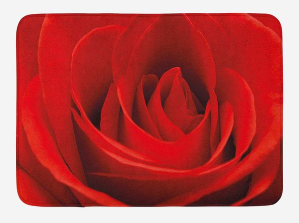 

rose doormat close up of a red rose bloom fresh natural beauty love valentine's day couples theme home decor door floor mat rugs