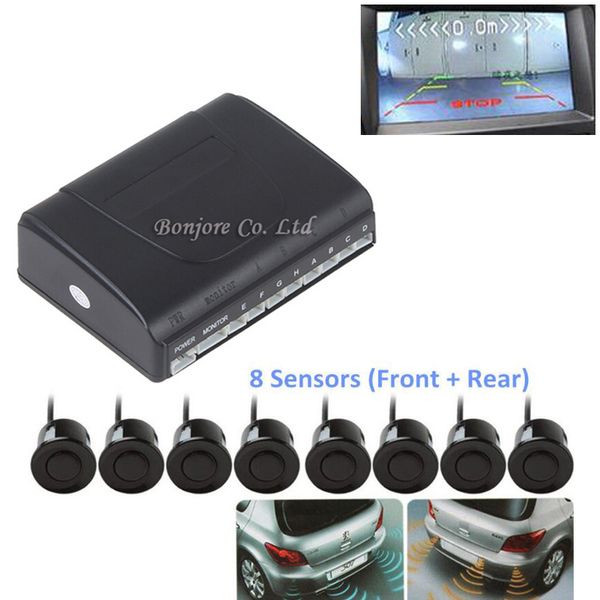 

dual-core video parking sensor 468reverse backup radar step-up alarm video 7 colours black/ white/ silver/ blue/ red /gray /gold car
