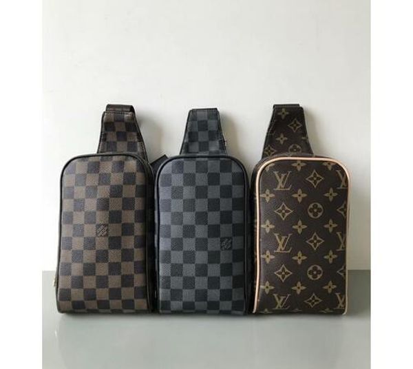 

Hot style Men 25*22*8cm Fashion Brand Leather shoulder bag Luxury Name Bag High Quality Shoulder Bags Cross Body for men N41028