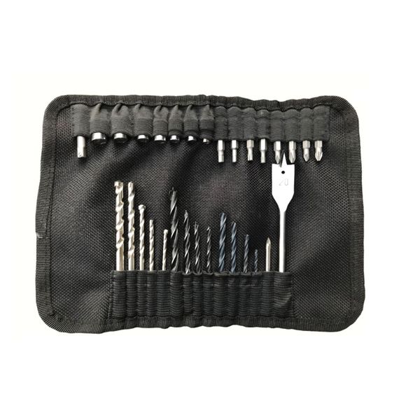 

31pcs multifunction drill bit combination kit with bag impact drill for various hole processing tools set twist drills