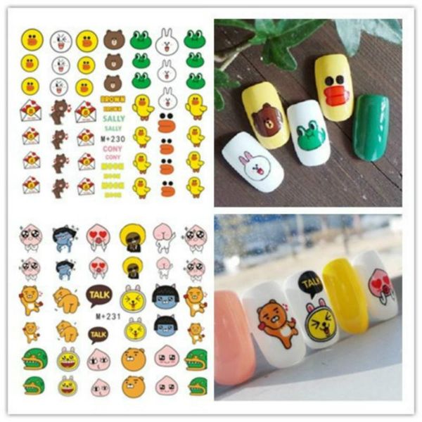 

1pc kawaii 17 стилей смазливая мультфильм ногтей прозрачный золото цвет стойкий лак для ногтей девушки симпатичные украшения инструмент