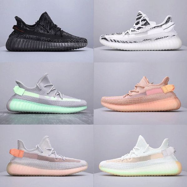 

2019 v2 kanye west true form hyperspace clay static mens running shoes beluga 2.0 cream stock x women designer sport sneakers