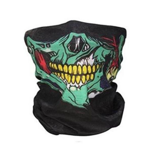 

multifunctional seamless changeable magic scarf, Black