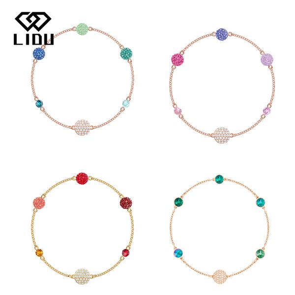 

lidu exquisite fashion generous multi - color magnetic pearl series temperament bracelet gifts for friends of, Black