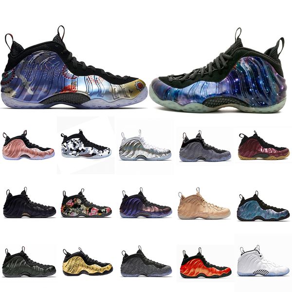 

men shoes penny hardaway men basketball shoes cny floral fleece habanero red sequoia eggplant rust pink foam sports sneakers us7-13