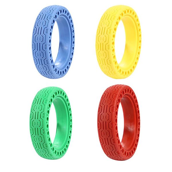 

accessories colorful tires scooter tyre absorber tyres for mijia electric wheels rubber tire skid resistance
