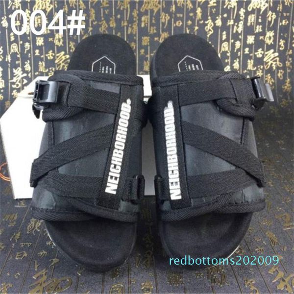 

new brand visvim slippers fashion shoes man and women lovers casual shoes slippers beach sandals outdoor slippers hip-hop street sandals r09, Black