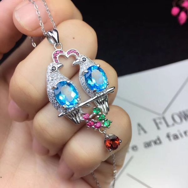 

fashion personality design 925 silver z necklace lovely animal atmosphere style affordable