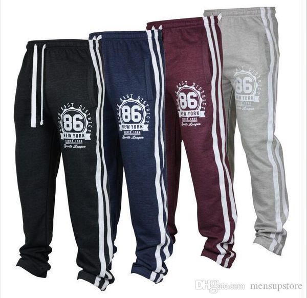 

мужские шаровары jogger дизайнер pantalones south west district повседневный спорт sweatpants, Black