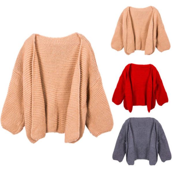 

2017 осень outwear женщины с длинным рукавом вязаный кардиган свободные свитера пальто куртки свитера размер s-xl, White