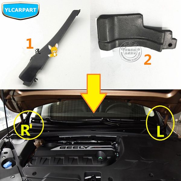 

for geely emgrand gs,car windshield deflector,ventilation cover side trim panel sponge