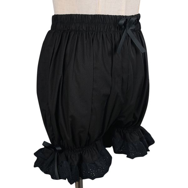 

сладкий хлопок лолита шорты / bloomers с кружевом тделкой, White;black