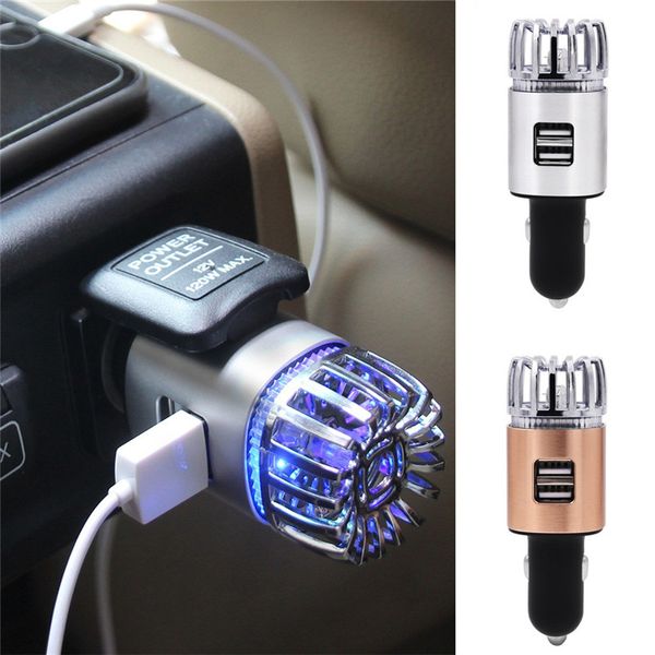 

kongyide air purifier 12v 0.8w car charger car air purifier for 2 in 1 charger usb negative ion lonizer dropship ap18