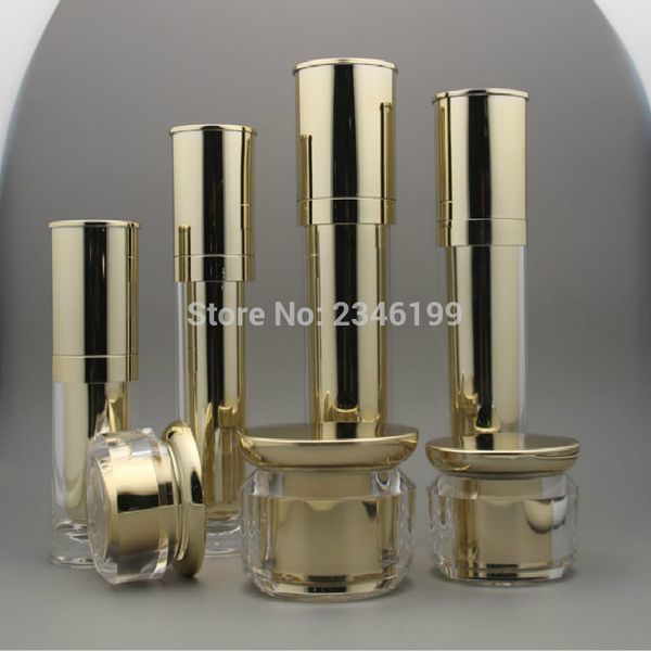 

acrylic cream jar 60g empty lotion pump bottle 120ml cosmetic container empty cream packaging 40g acrylic emulsion pump 10pcs