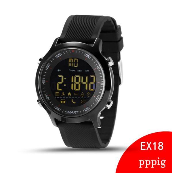 

men's fashion smart electronic sports luminous watch diving ip68 waterproof bluetooth phone message watch birthday gift, Slivery;brown