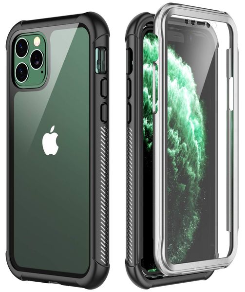 

Для iPhone 11 Pro Case, встроенный экран протектор Full Heavy Duty защиты Противоударно Анти-Цар