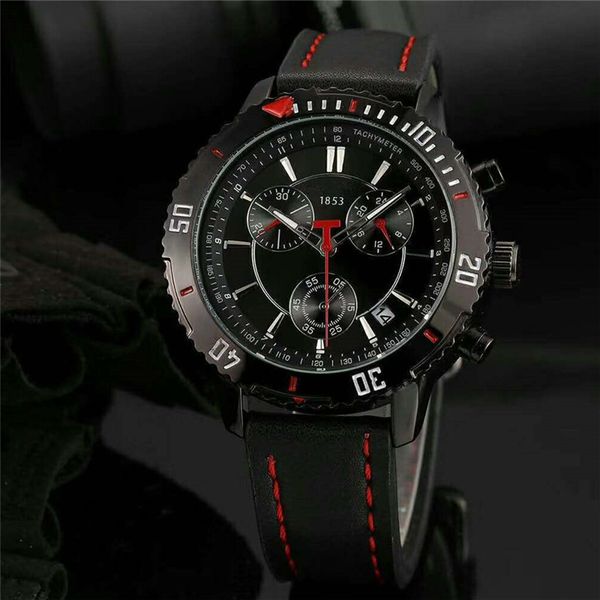 

Роскошные Мужские Часы Все Циферблат работы Кварц Натуральная Кожа Мода Новые Му