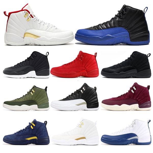 

2019 ale basketball shoes 12s for mens game royal fiba gym red athletics nylon mens trainers sports sneakers size 7-13