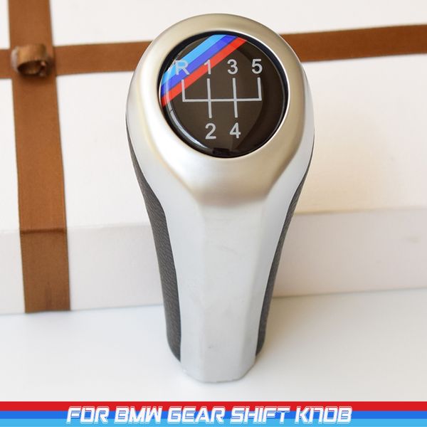 

car manual 5 6 speed gearstick shift shifter knob for e30 e32 e34 e36 e38 e39 e90 e91 e92 e93 x1 x3 x5 metal real leather