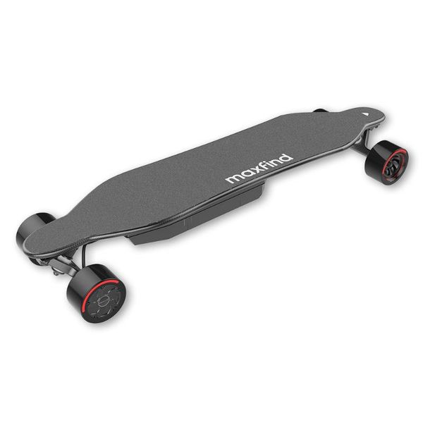 

maxfind max 4 pro 38 inch dual hub motor electric skateboard longboard,26 mph / 42kph speed, 25-75km range