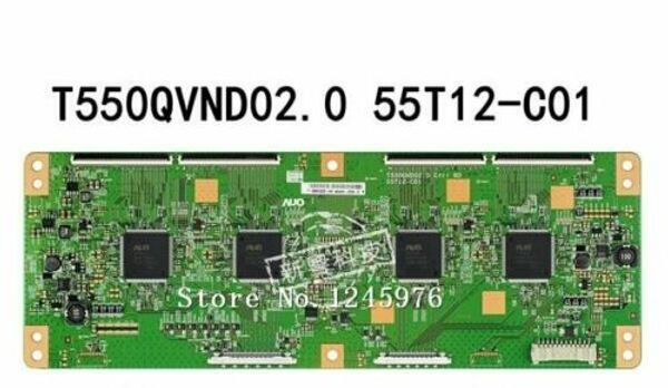 100% TEST Logic T-CON Board Para T550QVD02.0 Ctrl BD 55T12-C02 / C01