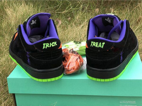 

2020 halloween running shoes men sb dunk low night of mischief black total orange court purple volt sports skateboard sneakers 36-45