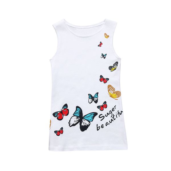 

toddler baby gilrs dress butterfly print gilr sundress dresses costume for kids new fashion summer dress fantasia infantil 2-6y, Red;yellow