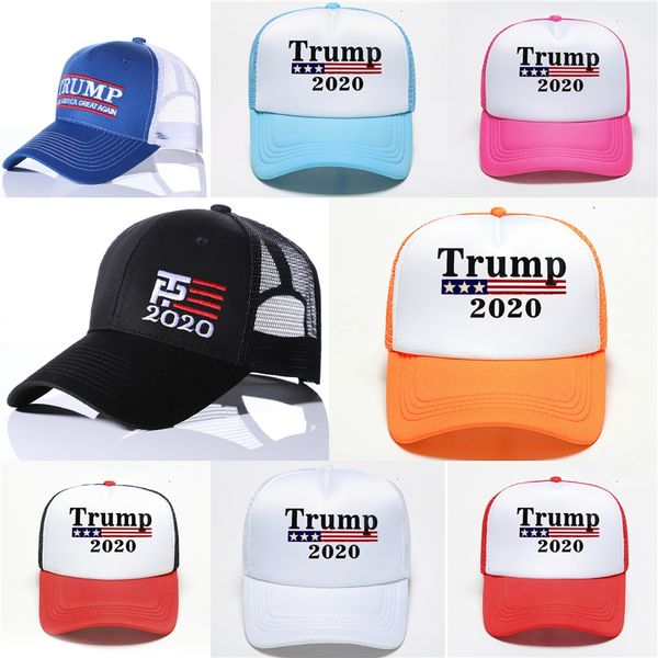 

donald trump 2020 make america great again election baseball cap casual cotton caps embroidery fitted snapback hat cap #754, Blue;gray
