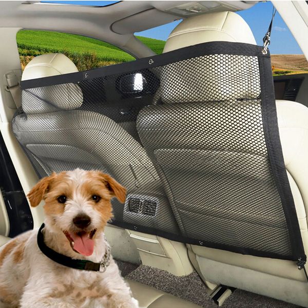 

car auto back guard seat dog children pet mesh safety oxford net barrier car mesh for pet dog and safety of children