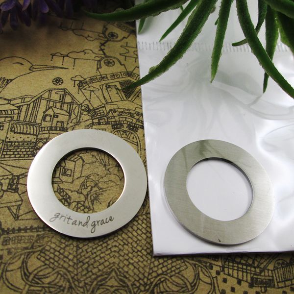 

40pcs--"grit and grace"stainless steel charms more style for choosing diy charms pendants for necklace, Bronze;silver