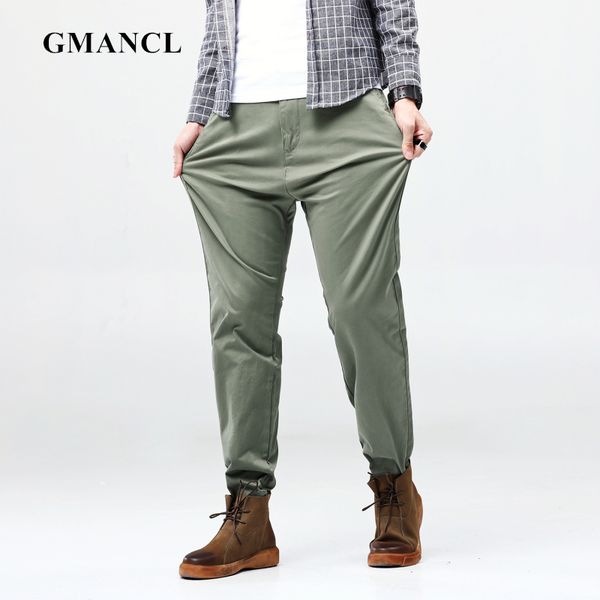 

men business simple style loose straight casual pants fashion brand clothes male classic joggers jeans trousers big size 46 48, Black