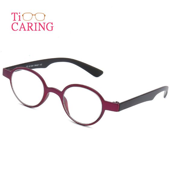 

сверхлегкий портативный анти-усталости очки для чтения ретро круглые очки пресбиопии близорукость линзы кадр мужчины женщины