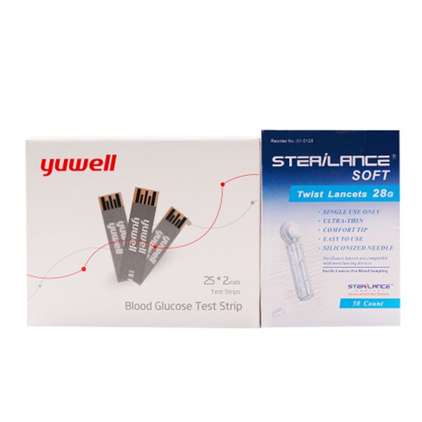 

yuwell test strips diabetic test strips blood sugar test strips blood meter glucometer suitable for 710 720 730 740 510 520 meter