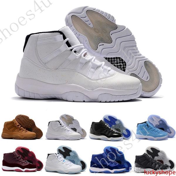 

скидка (11)xi space jam legend синий черный бархат 72-10 баскетбольные туфли мужские спортивные кроссовки 11s выведенные женские кроссовки