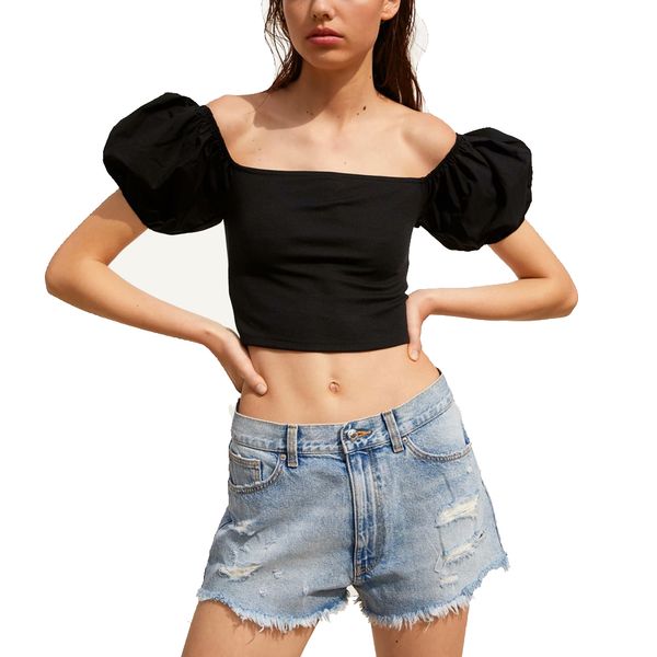 camisas de mujer cortas