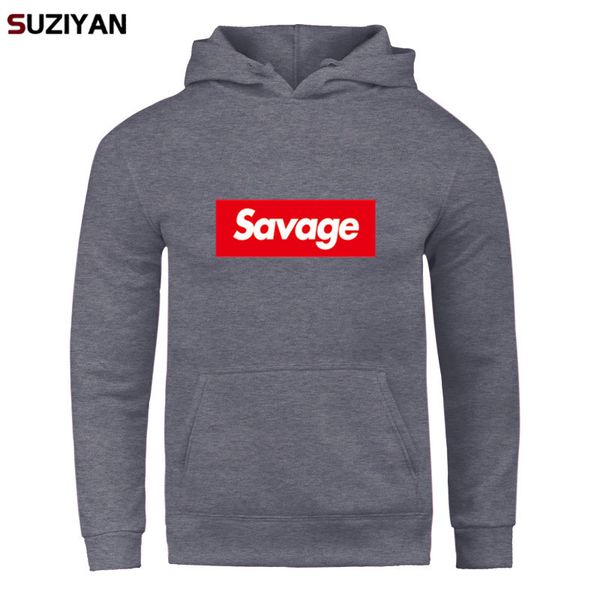 

2019 новые мужские толстовки printed пародия нет сердца x savage режим с длинными рукавами streetwear harajuku tops пуловер, Black