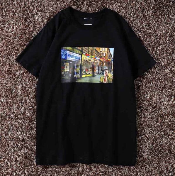 

20ss / коробка логотип италия мужчины роскошь бренда классический tshirt дизайнер продажа летние рубашки рубашки вышивки высокого качества п, White;black