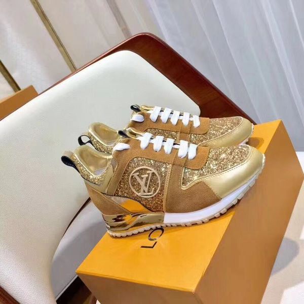 

2020 women shoes fashion chaussures pour femmes digital exclusive run away sneaker blingbling womens shoes casual zapatos de mujer fast ship, Black