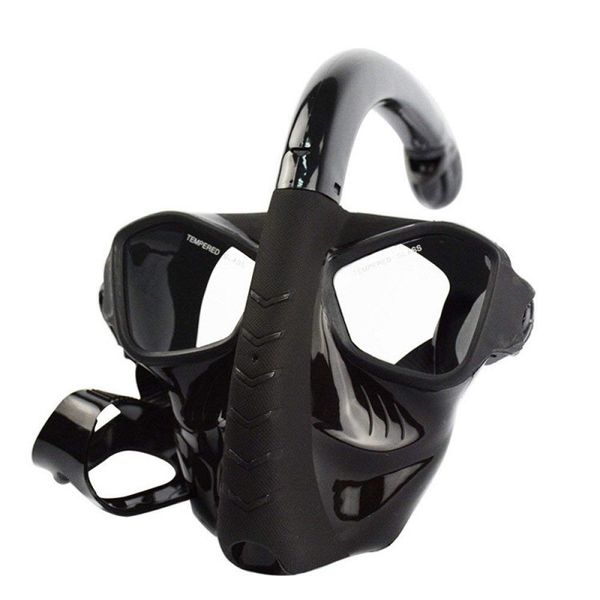 

tsmc 2019 genuine snorkeling full face diving mask 180 view curve panoramic for snorkel diving