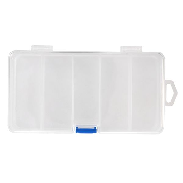 

fishing accessories transparent plastic lure bait box storage organizer container case