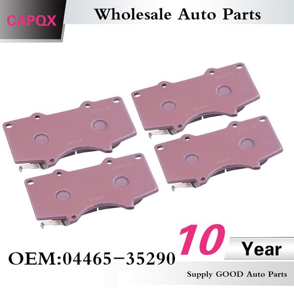 

capqx pad kit, disc brake, front oem#04465-35290 for fj cruiser, 4runner ,hilux ,land cruiser prado 1999-2014