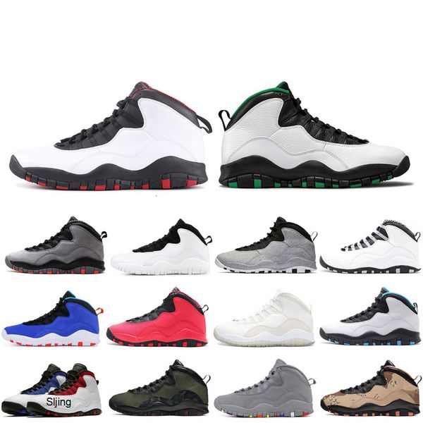 

10 10s mens basketball shoes white seattle woodland camo chicago orlando im back desert camo designer sports sneake