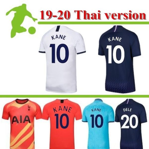 

2019 tottenhames kane lo celso ndombele soccer jerseys 19 20 son dele eriksen spurs camisa football camisetas shirt kit maillot, Black;yellow