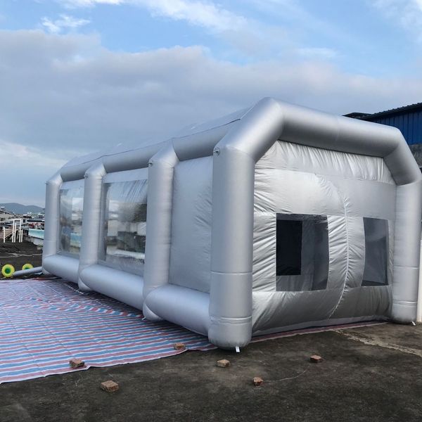 

giant inflatable paint booth / inflatable spray booth / inflatable portable spray booth car painting workstation car shelter cover for sale