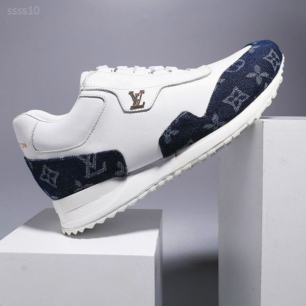 

luxury shoes for men women fashion platform sneakers black white genuine leater mens flat casual shoe size 36-45 with box